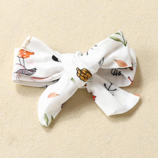 3PCS Heart Animal Printed Baby Skirt Set