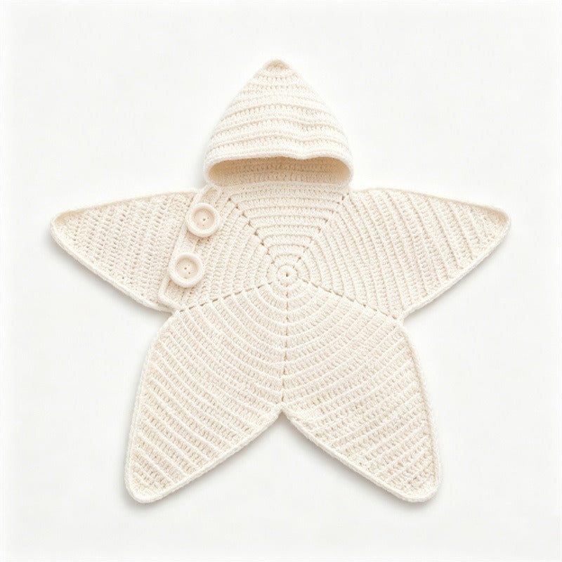 Starfish Crochet Baby Sleeping Bag