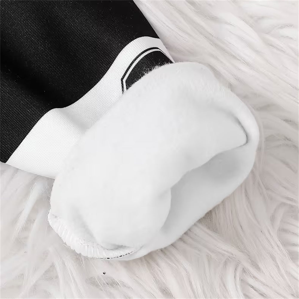 Cool Motorcycle Racing Print Long Sleeve Baby Jumpsuit