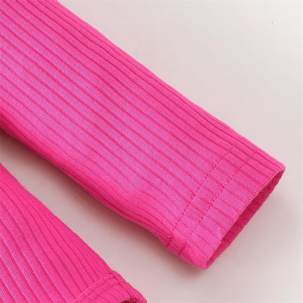 4PCS I'm My Daddy's Girl Letter Floral Printed Baby Set