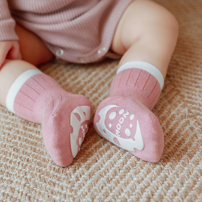 Soft Cute Weather Pattern Non Slip Baby Socks