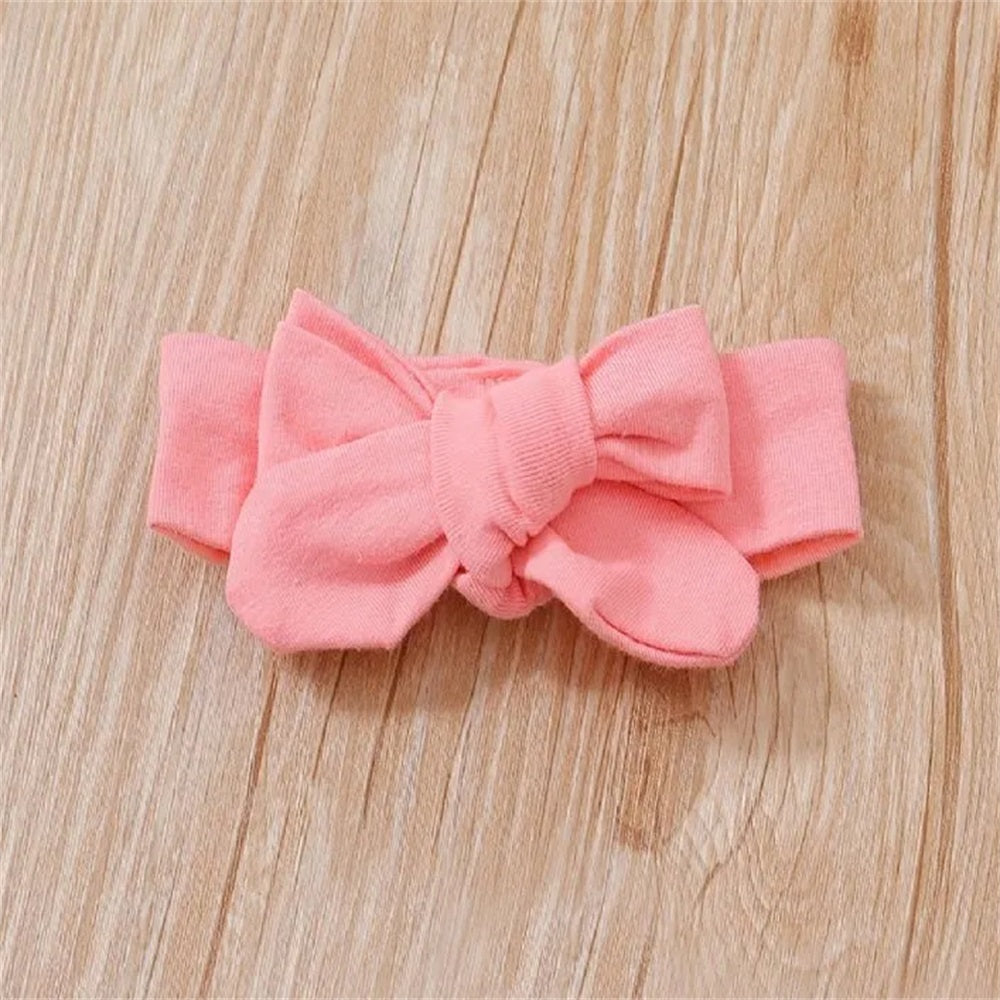 2PCS Cute Elephant Print Frill Trim Long Sleeve Baby Jumpsuit