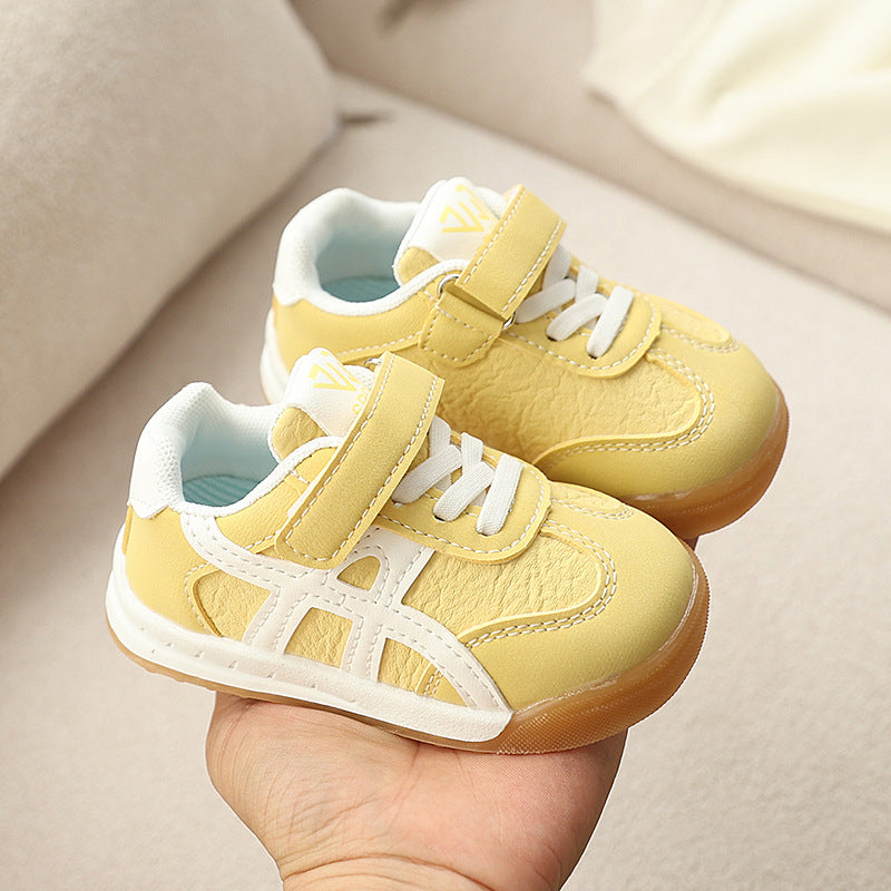 Unisex Baby & Toddler Breathable Non-Slip Soft Sole First Walker Sneakers