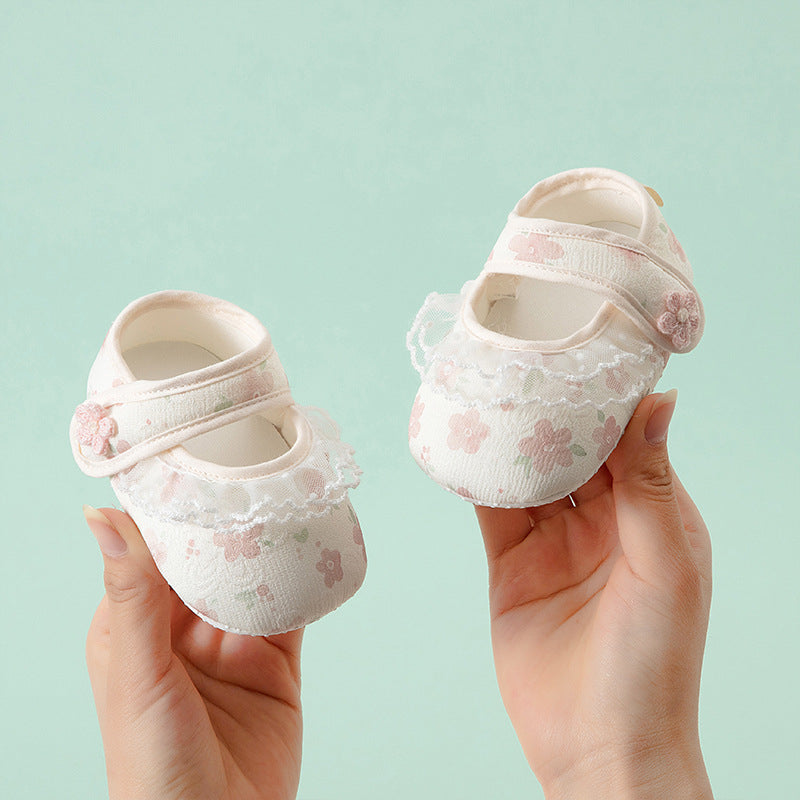 Baby Girl Princess Soft Sole Prewalker Shoes