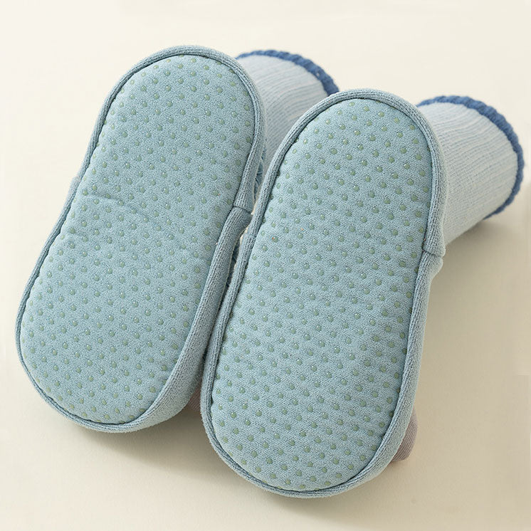 3D Cartoon Patch Soft Sock Baby Shoes