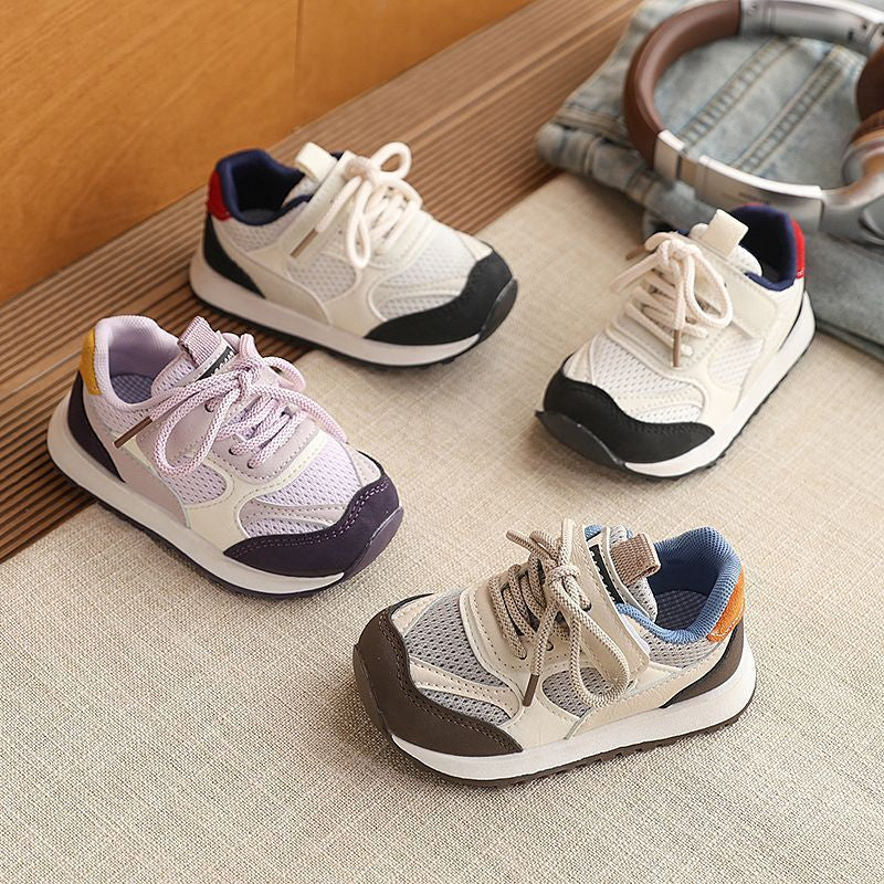 Breathable Mesh Anti Slip Casual Sport Baby Shoes