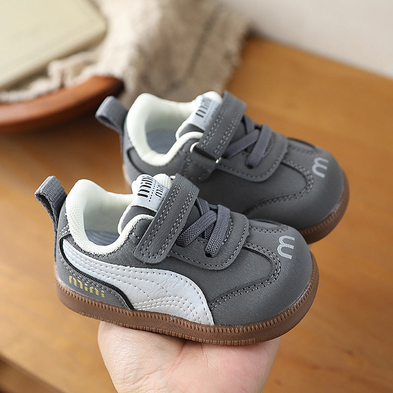 Unisex Baby & Toddler Non-Slip Soft Sole First Walker Sneakers