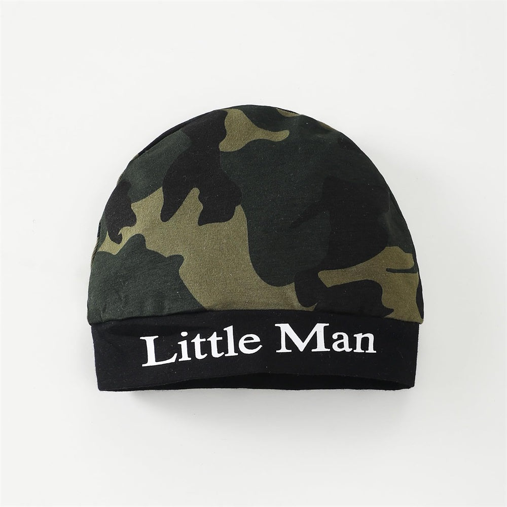 2PCS Ain't No Mama Like The One I Got Letter Print Camouflage Baby Set