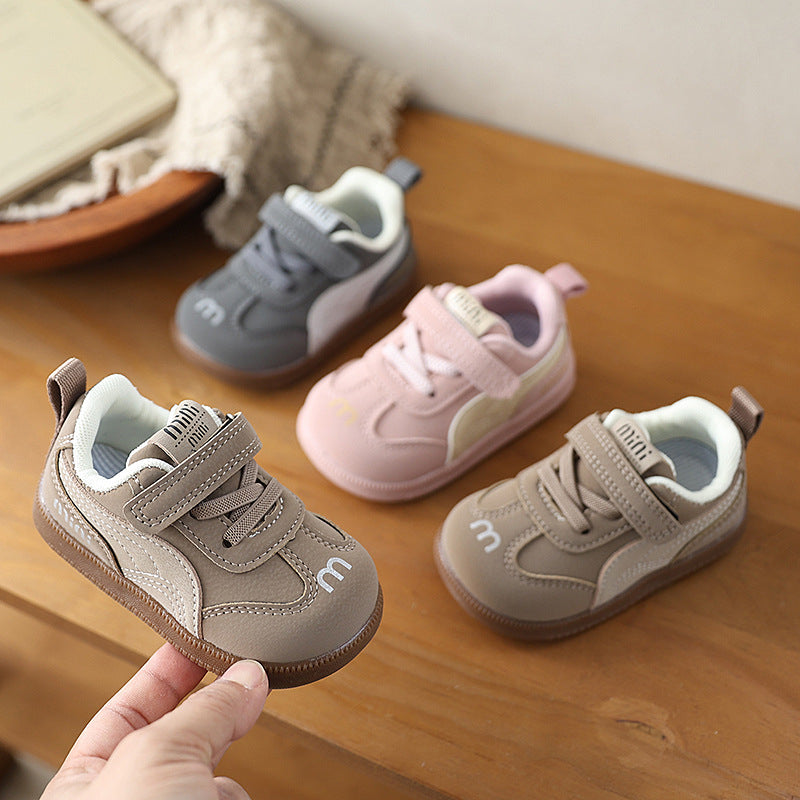 Unisex Baby & Toddler Non-Slip Soft Sole First Walker Sneakers