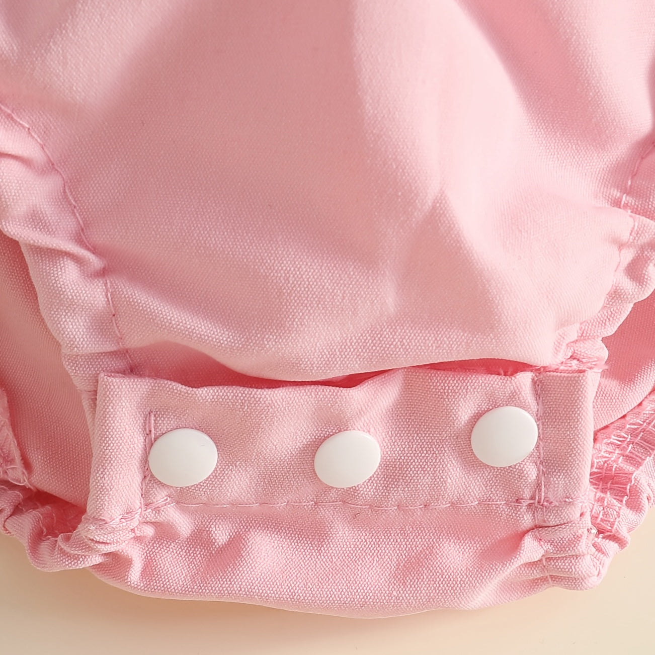 2PCS Adorable Heart Print Flutter Sleeve Baby Romper