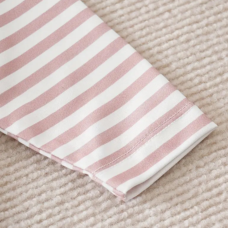 Comfy Giraffe Stripe Printed Baby Jumpsuit