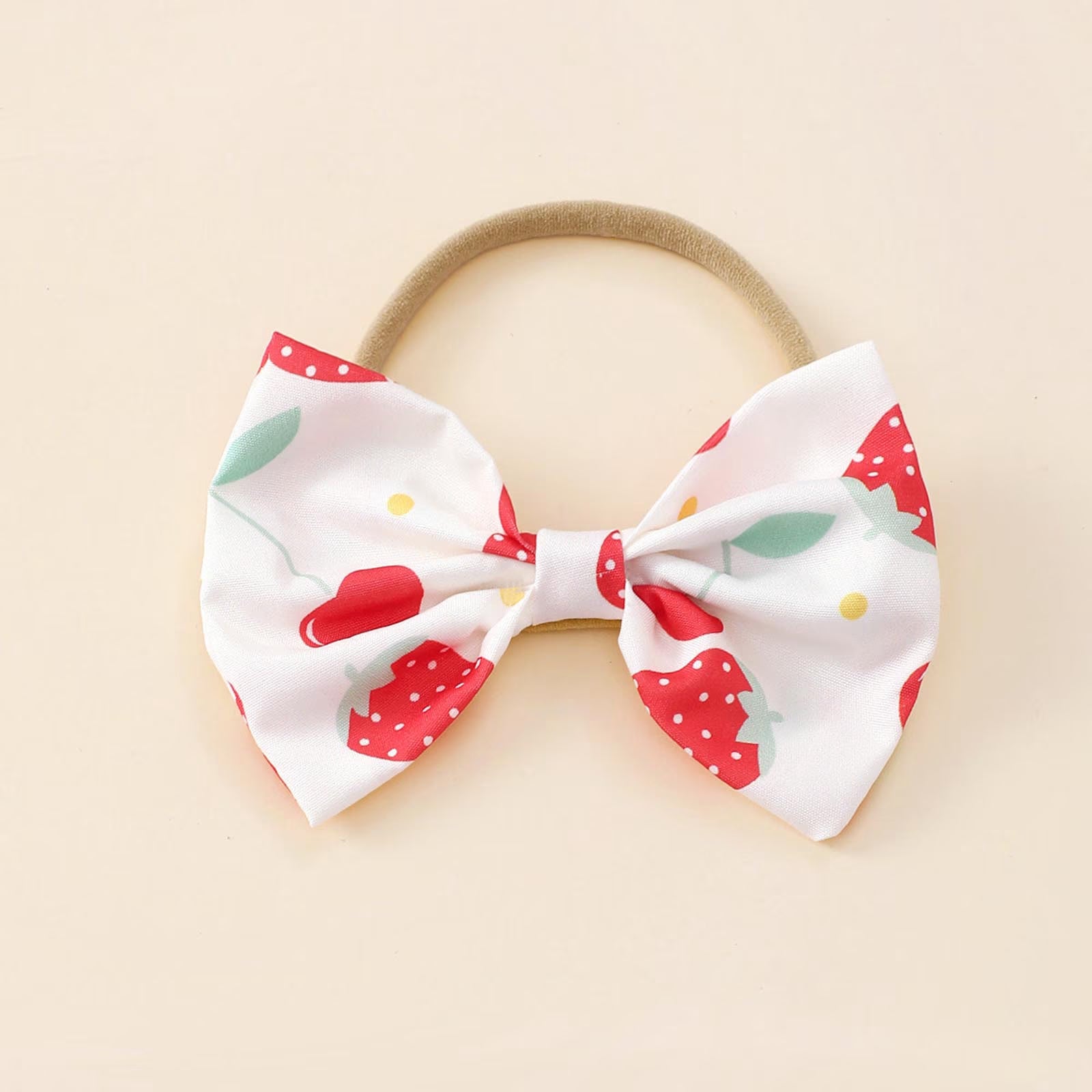 2PCS Cute Strawberry Cherry Print Sleeveless Baby Romper