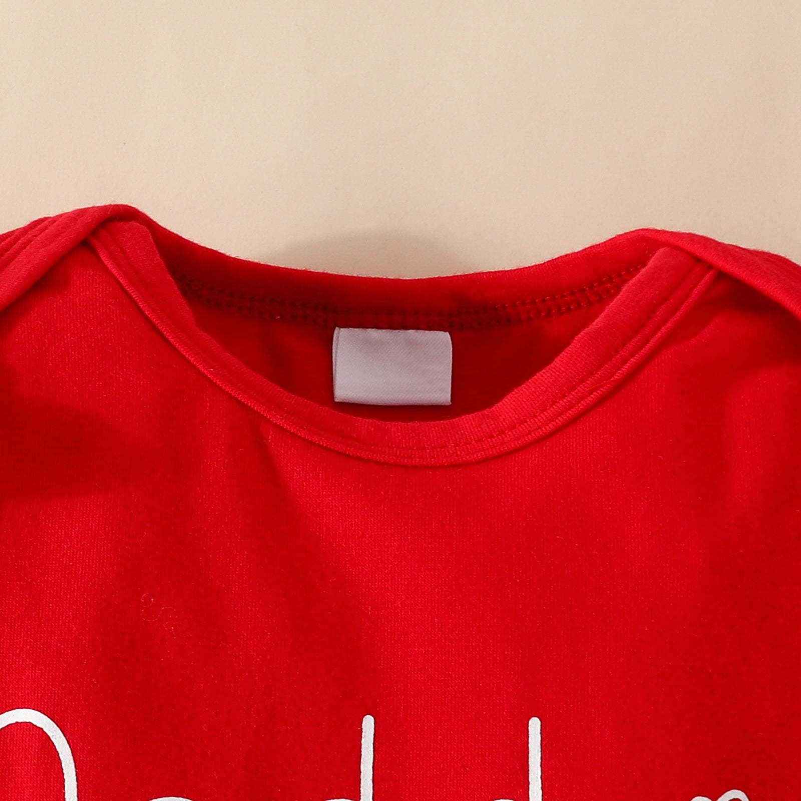 3PCS Pretty Daddy's Little Girl Letter Floral Print Baby Set