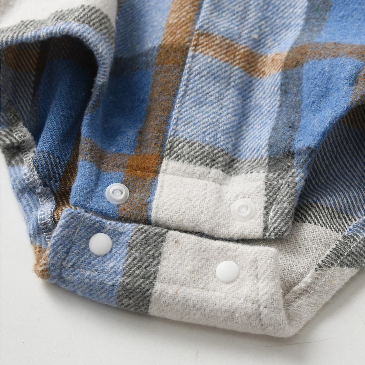 2PCS Chic Little Man Letter Plaid Print Long Sleeve Hoodie Baby Set