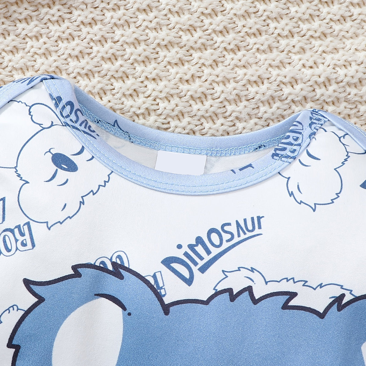 2PCS Lovely Letter and Koala Printed Long Sleeve Baby Boy Set
