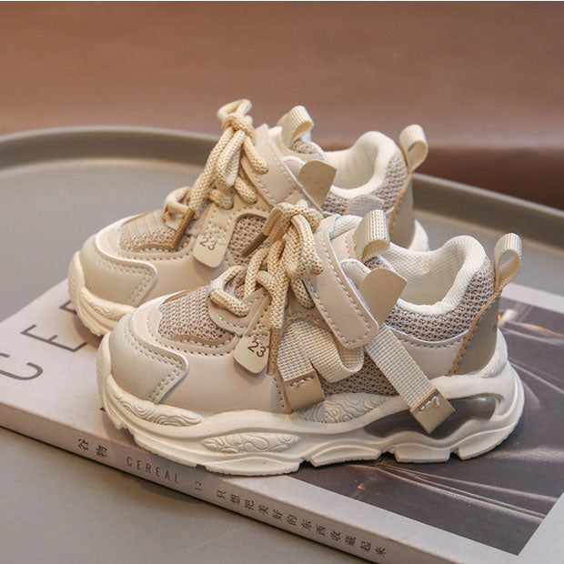 Casual Breathable Mesh Hook Loop Sport Baby Shoes
