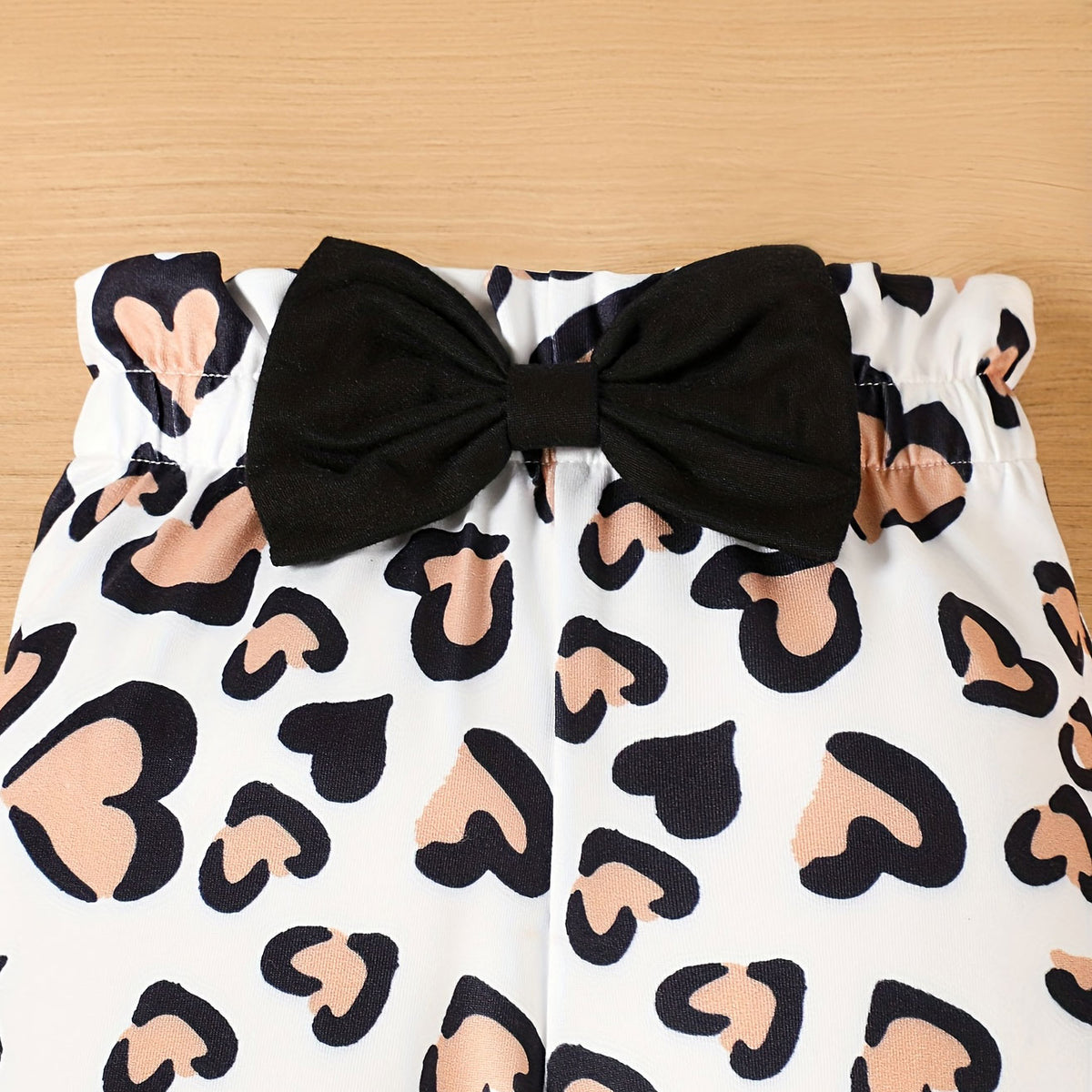 2PCS Stylish Daddy's Girl Letter Heart Print Long Sleeve Baby Set