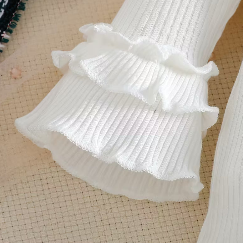 3PCS The Baby Who Stole Christmas Santa Claus Print Baby Set