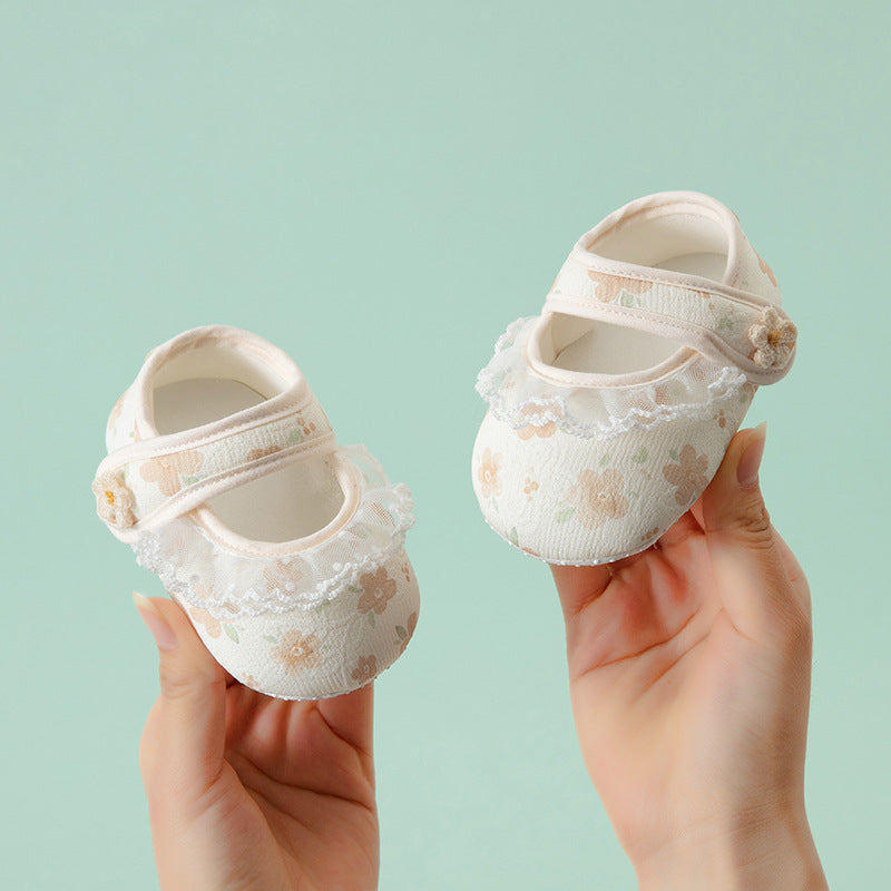 Baby Girl Princess Soft Sole Prewalker Shoes