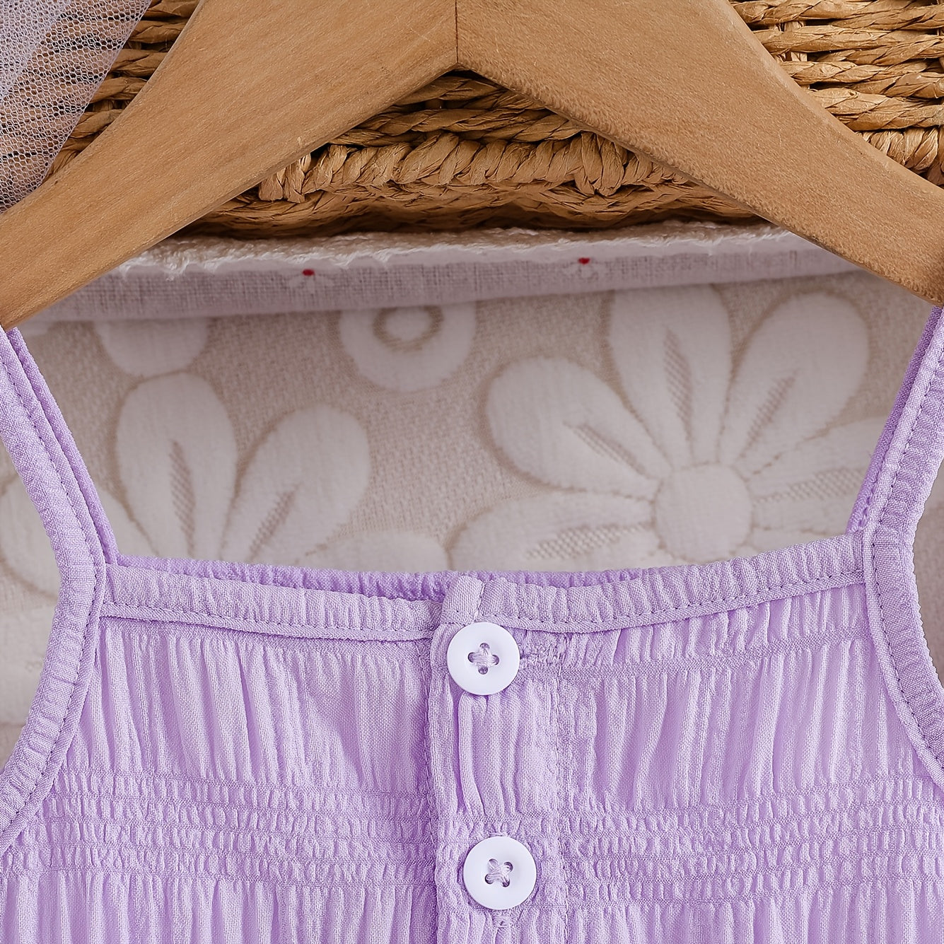 Cozy Solid Color Sleeveless Baby Romper
