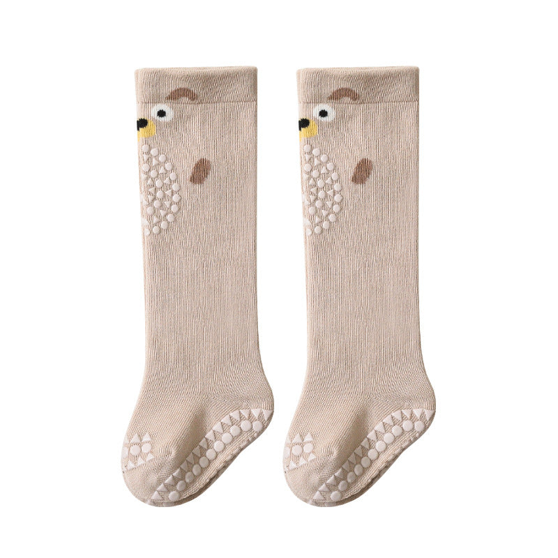 Soft Cute Cartoon Non Slip Knee High Baby Socks