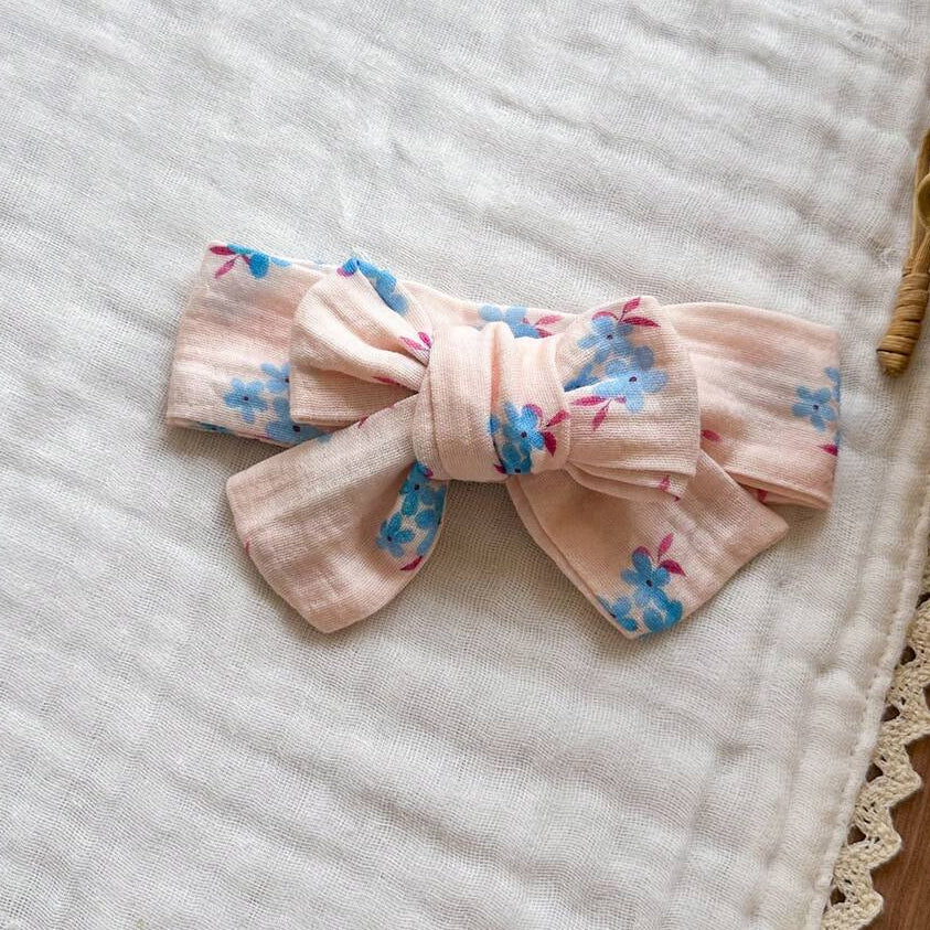 2PCS Gorgeous Floral Print Flounce Sleeve Baby Romper