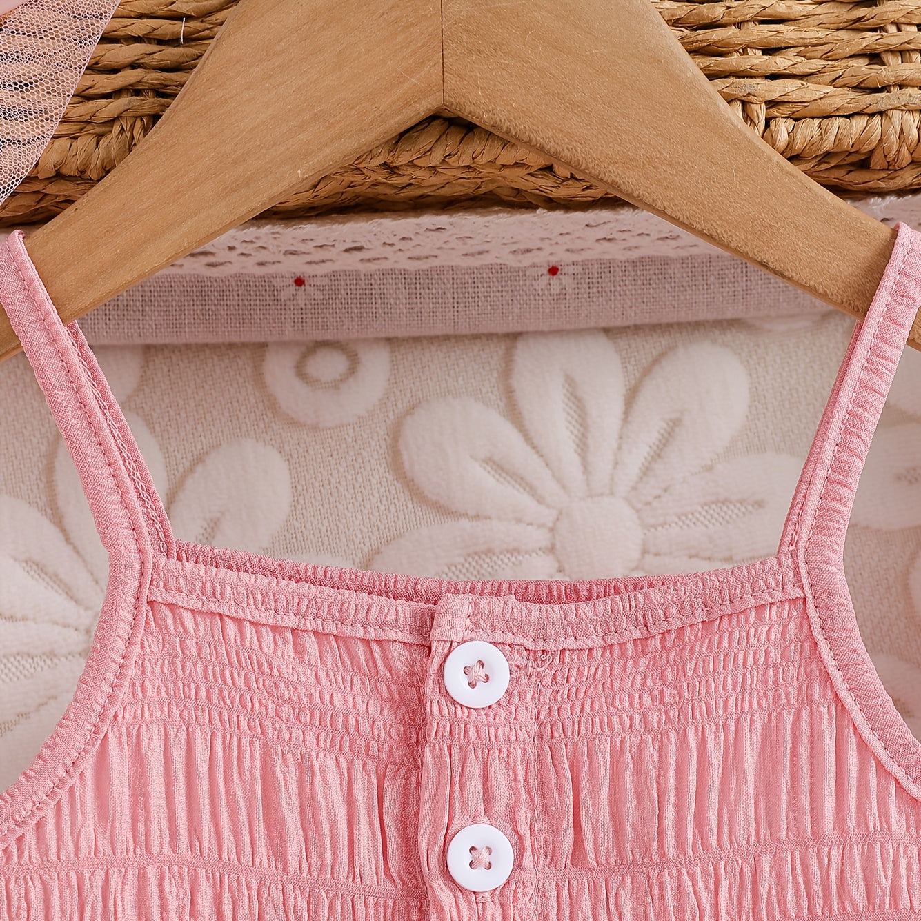 Cozy Solid Color Sleeveless Baby Romper