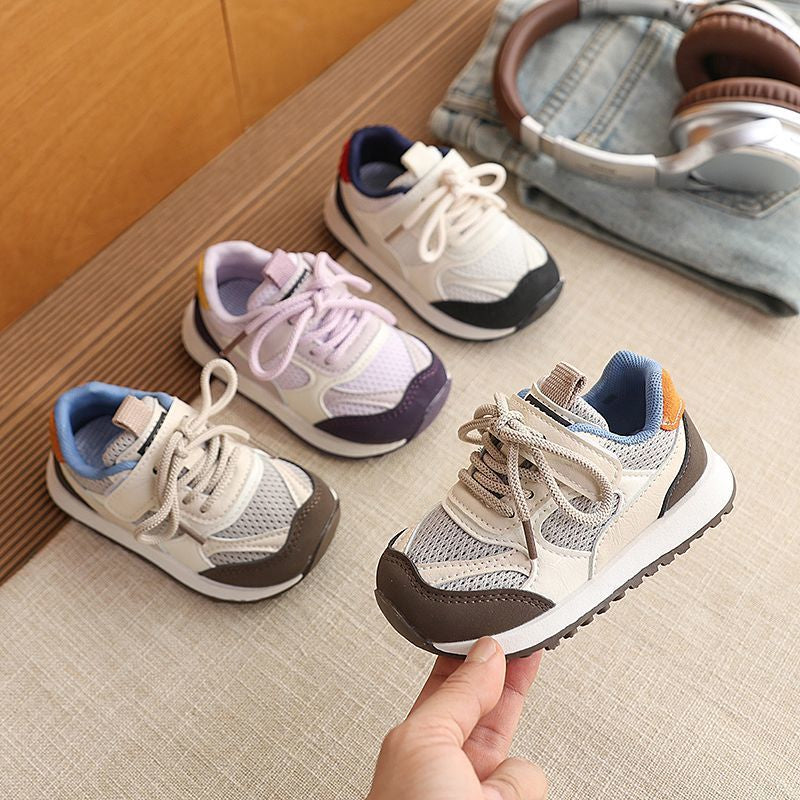 Breathable Mesh Anti Slip Casual Sport Baby Shoes