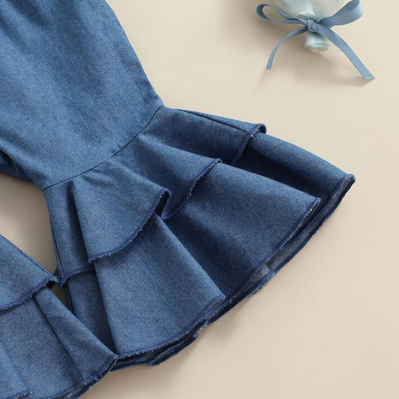 2PCS Radiant Daisy Printed Long Sleeve Baby Set