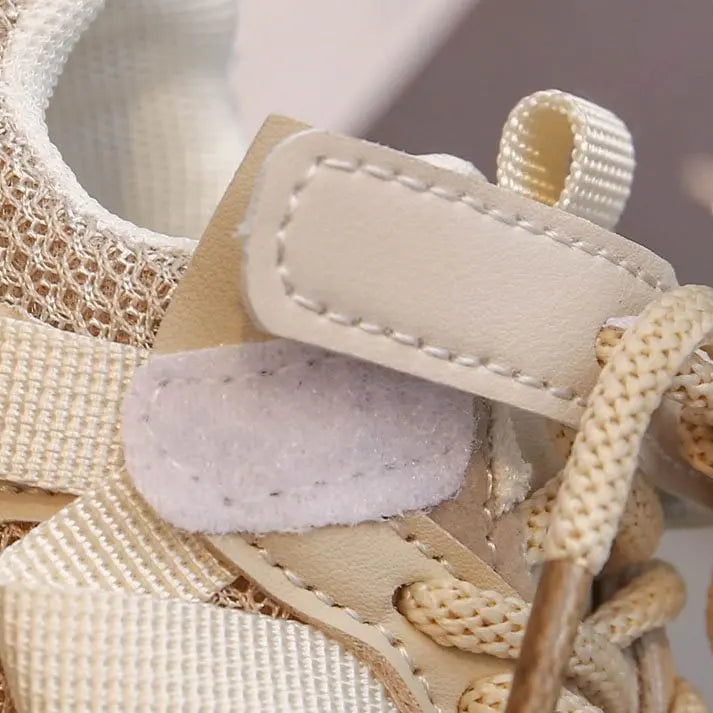 Casual Breathable Mesh Hook Loop Sport Baby Shoes