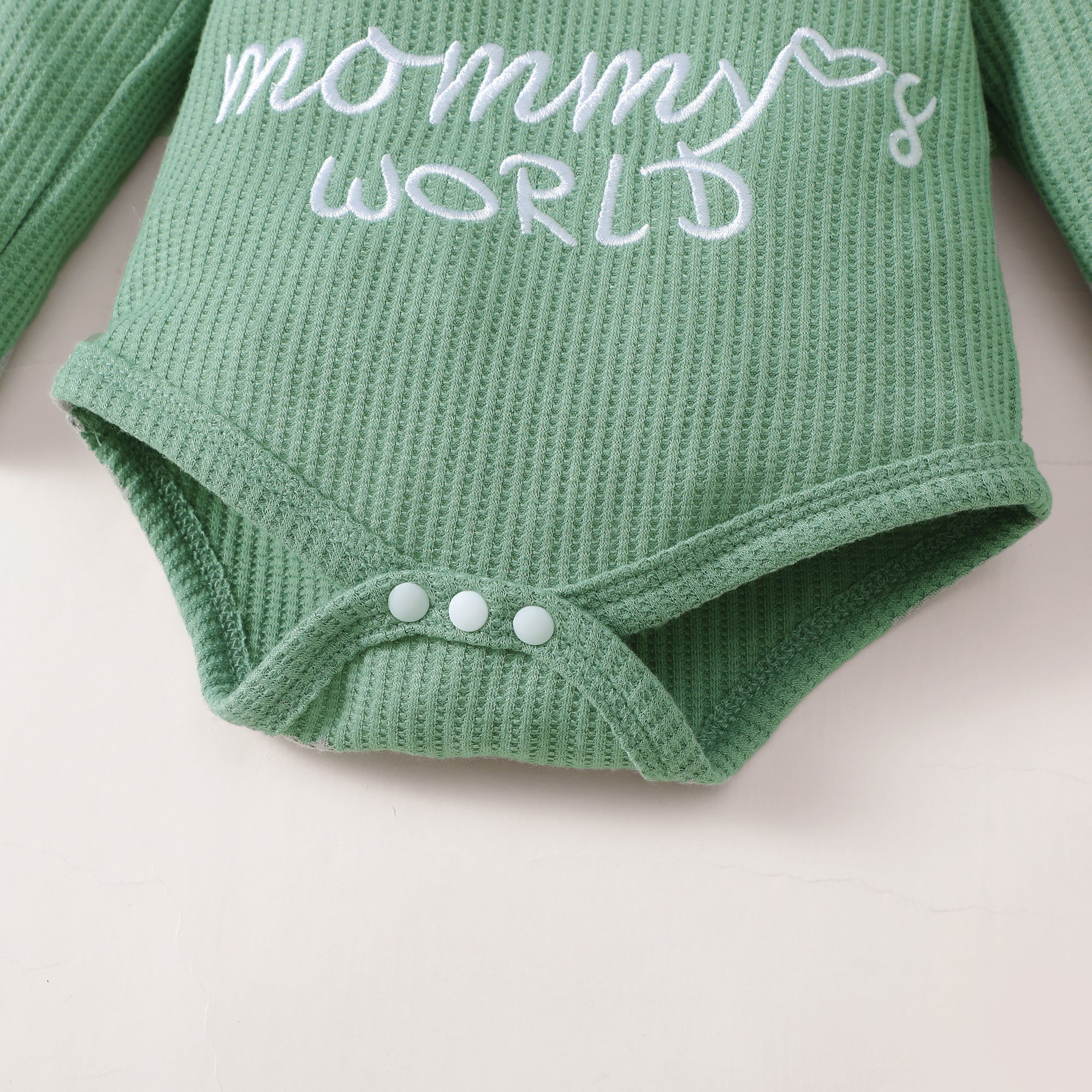 4PCS Daddy's Girl Mommy‘s World Letter Floral Print Baby Set