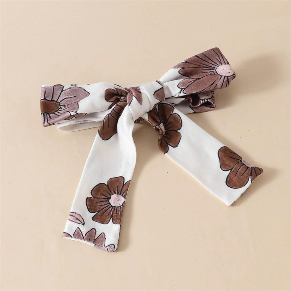 3PCS Cute Floral Print Long Sleeve Baby Girl Set
