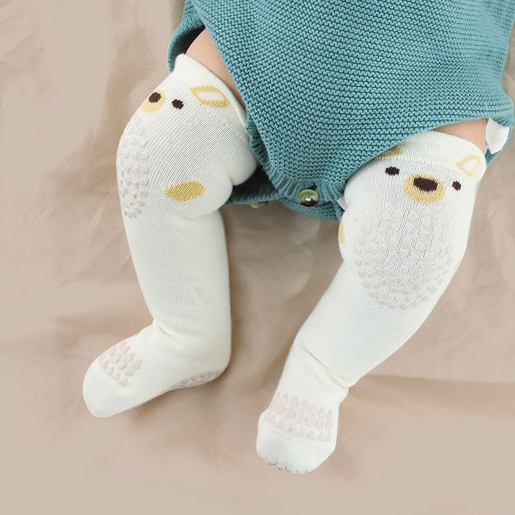 Soft Cute Cartoon Non Slip Knee High Baby Socks