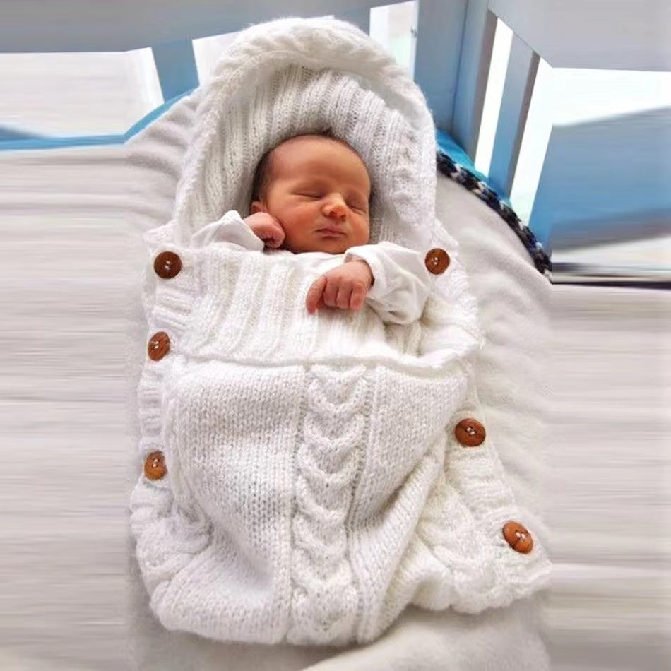 Manta, envoltura para bebé recién nacido, saco de dormir para bebé (0-10  meses), por XMWealthy, Gris oscuro