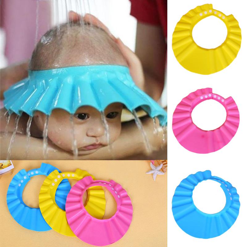 Bonnet de douche réglable pour shampoing pour bébé, 1 pièce, bonnet de protection pour le bain
