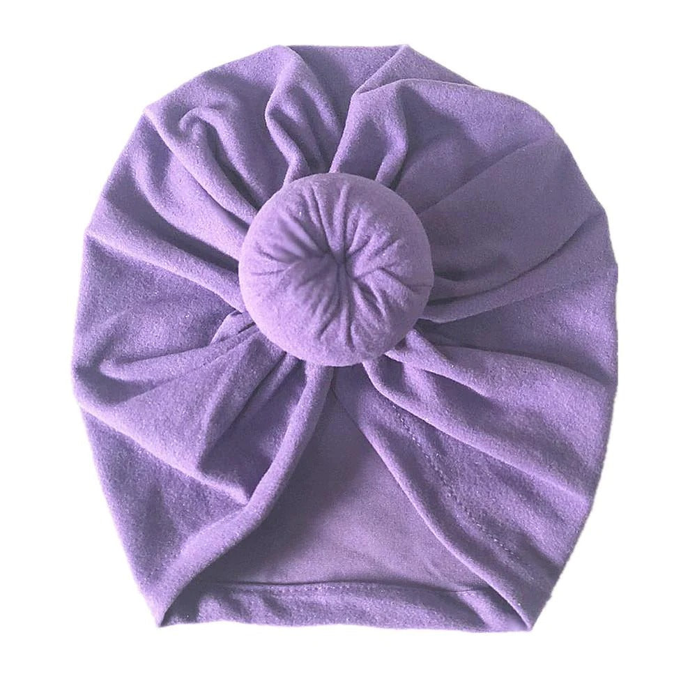 Sombreros lindos del turbante de la India Sombrero infantil del donut del bebé