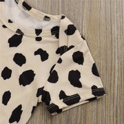 3PCS Cool Leopard Printed Baby Set