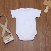 Causal Newborn Infant Baby Boy Girl Short Sleeve Romper