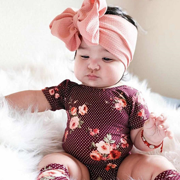 Baby Girl's Bowknot Decor Headband – CuteThee