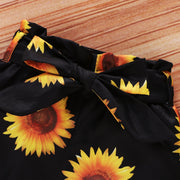 Little Miss Sassy Pants Sunflower Short Baby Set