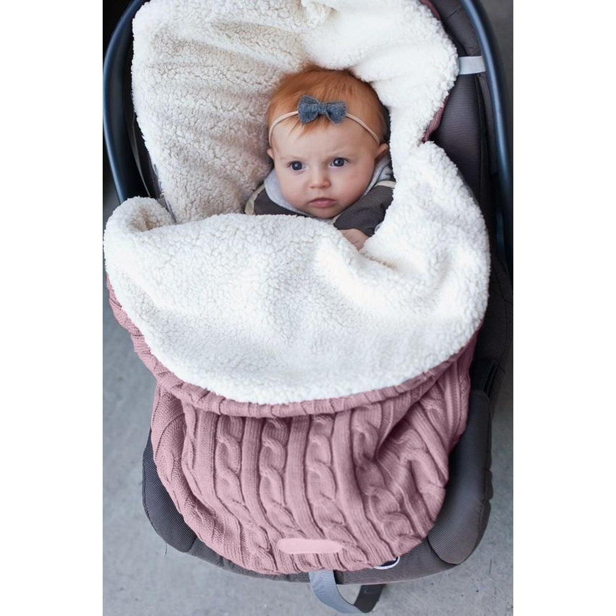 Saco de dormir tejido para mantas envolventes para bebés y niños 