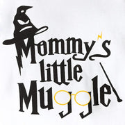 2PCS Mommy's Little Muggle Striped Printed Baby Set