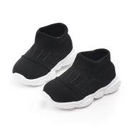 Solid Color Flyknit Prewalker Athletic Baby Shoes